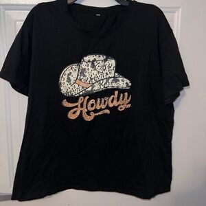 No brand Howdy T shirt